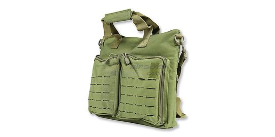 Laser leikattu läppärilaukku, vihreä