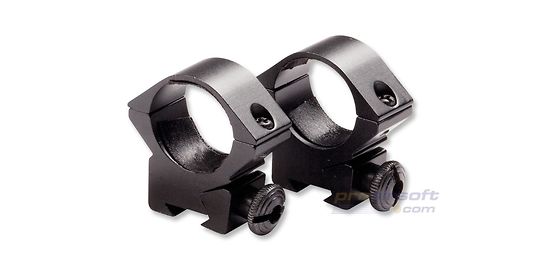 Strike Systems 1" tähtäinrenkaat ilmakivääriin