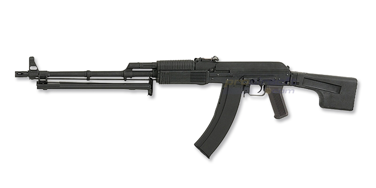 RPK-74 konekivääri, metalli, musta