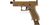 Umarex Glock 19X MOS Gen5 CO₂ Air Pistol 4.5 mm, Coyote – Optics Ready with Threaded Barrel - Coyote Umarex Glock 19X MOS Gen5 4.5 mm CO₂ air pistol