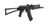 AKS-74U sähköase, musta
