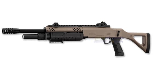 Bo Manufacture Fabarm STF/12-18" jousitoiminen haulikko, hiekka