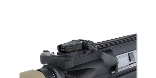 Specna Arms SA-C17 CORE HAL ETU Gen2 AEG, Tan - Rear FlipUp Sight
