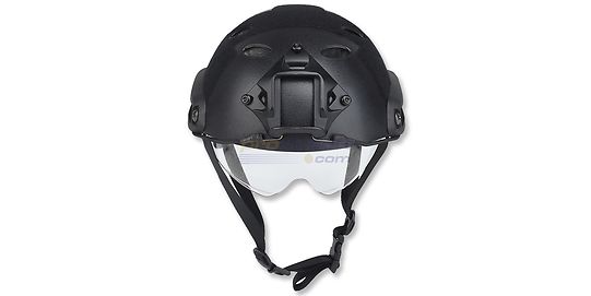 Diablo Fast kypärä linssillä, musta