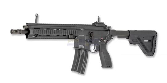 Umarex H&K HK416 A5 AEG (Mosfet) – Licensed Electric Airsoft Rifle with ETU System - Umarex H&K HK416 A5 Sportline AEG black rifle with MOSFET system