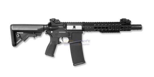 Evolution Recon 10 Silent OPS Carbontech sähköase, musta - Evolution Recon 10 Silent OPS Carbontech sähköase mustassa värissä, täysi sivukuva.