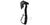 Mil-Tec Paracord Survival Hatchet - Black Mil-Tec survival hatchet with paracord-wrapped handle and nylon sheath
