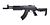 Crosman AK1 Full Auto GBB 4.5mm