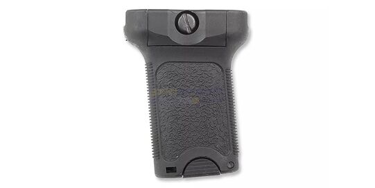 TD RIS Vertical Grip, Black – Tactical Forward Grip for Picatinny Rail - Black TD RIS forward grip with Picatinny rail mount