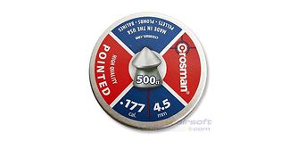 Crosman Pointed 500pcs 4.5mm