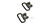 Marui VSR-10 Sling Swivels 2pcs