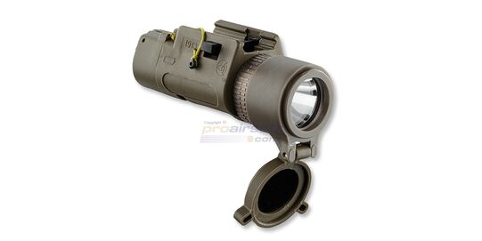 Bo Manufacture taktinen LED valaisin 220lm, hiekka