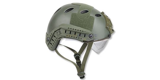 Diablo Fast kypärä linssillä, vihreä