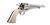 Crosman Remington Model 1875 4,5mm CO2 revolveri, hopea