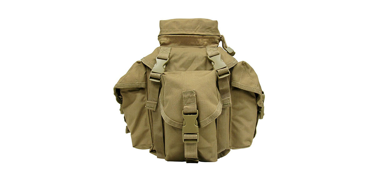 Condor Tactical Molle/Pals Butt pack Tan - ProAirsoft - Suomen johtava  airsoftliike