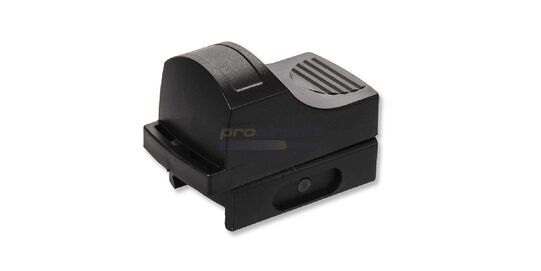 Lancer Tactical Reflex Mini Red Dot Sight – Ultra Compact Airsoft Optic - Lancer Tactical Reflex Mini red dot sight with protective cap