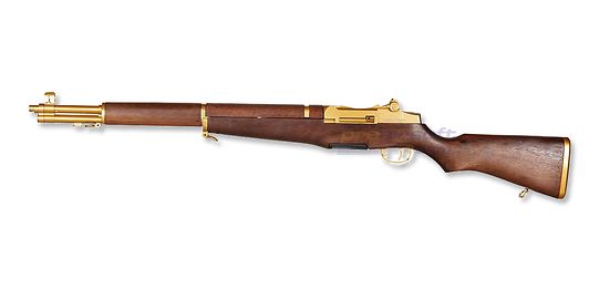 ICS M1 Garand 8mm sähköase, puu, kulta