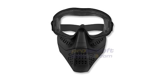 Diablo matalaprofiilinen maski, musta