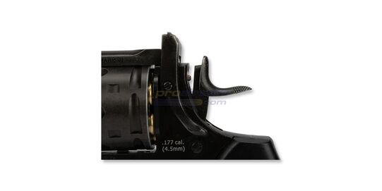 Borner Webley Revolver 4.5mm BB CO2, Black