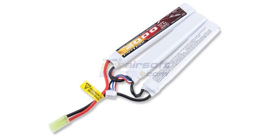 Matrix High Performance 11,1V 2000mAh 20C Lipo akku - Matrix High Performance 11,1V 2000mAh LiPo-akku airsoft-käyttöön.