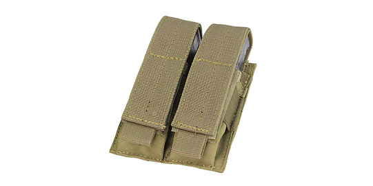 Condor Double Pistol Mag Pouch Tan