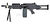 Cybergun FN Mk46 Minimi sähköase, musta