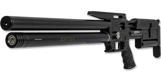 Snowpeak MAX 1 PCP ilmakivääri 6.35mm - Snowpeak MAX 1 ulkoinen säätöregulaattori ja 550cc ilmasäiliö