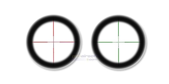 Kiikaritähtäin laserilla 2.5-10x40, valaistu