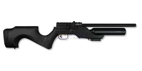 Reximex Lyra Compact PCP Air Rifle 6.35mm, Black