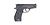 Swiss Arms P84 ilmapistooli 4,5mm CO2, metalli