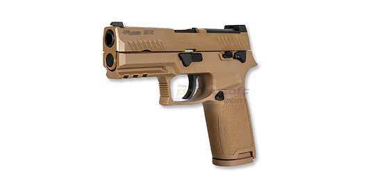 Sig Sauer P320 M18 Proforce kaasupistooli, metalli hiekka