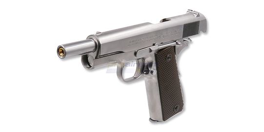 Armorer Works Colt 1911A1 CO2/kaasupistooli, metalli hopea
