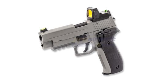 Raven R226 GBB With Red Dot Sight, Full Metal, Grey/Black