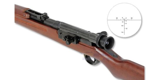 Arisaka Type 97 Spring Rifle, Scope, Full Metal and Wood