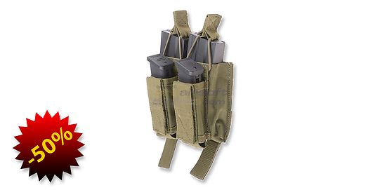 M4+pistooli lipastasku (2+2 lipasta), vihreä>