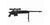 TD440-D Sniper Rifle with Scope and Bipod - Side-folding stock with telescopic adjustment