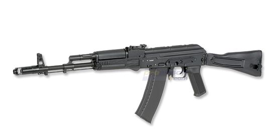 Cyma AK74S Full Metal AEG – Steel AK74S Airsoft Rifle - Cyma AK74S full metal airsoft AEG with steel receiver.