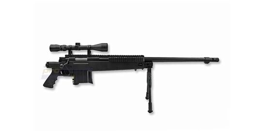 TD440-D Sniper Rifle with Scope and Bipod - Side-folding stock with telescopic adjustment