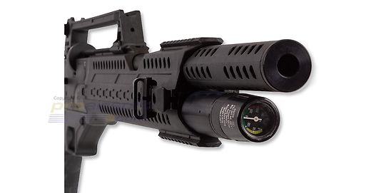 Hatsan Invader Auto PCP ilmakivääri 6.35mm, musta