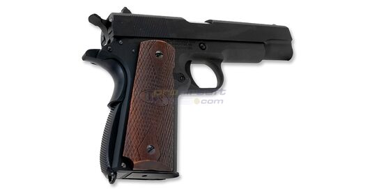 Cybergun Auto Ordnance M1911 A1 GBB, Full Metal / Wood Grips