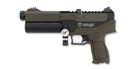 Hatsan Velox PCP pistooli 6.35mm, vihreä