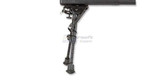 Specna Arms SA-S02 Core tarkkuuskivääri, musta - Specna Arms SA-S02 Core mukana tulevat etujalat lukittuna pisimpään asentoon