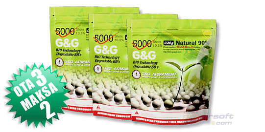 3x G&G BIO BB 0,20g 5000pcs