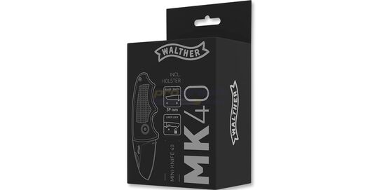 Walther MK40 taskuveitsi - Myyntipakkaus