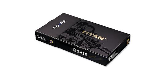 GATE Titan V2 Expert Blu setti, johdotus eteen