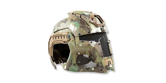 Diablo SP97 Full Face Helmet Mask Multicam