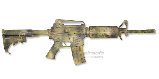 ASG M15A4 sähköase, vihreä camo