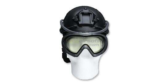 Strike Systems AFU-1 Anti-Fog Unit for Airsoft Goggles and Glasses - AFU-1 air tube and adapter directing airflow into goggles