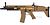Cybergun FN SCAR-L sähköase, hiekka
