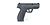 ASG Bersa BP9CC ilmapistooli 4,5mm CO2, metalli